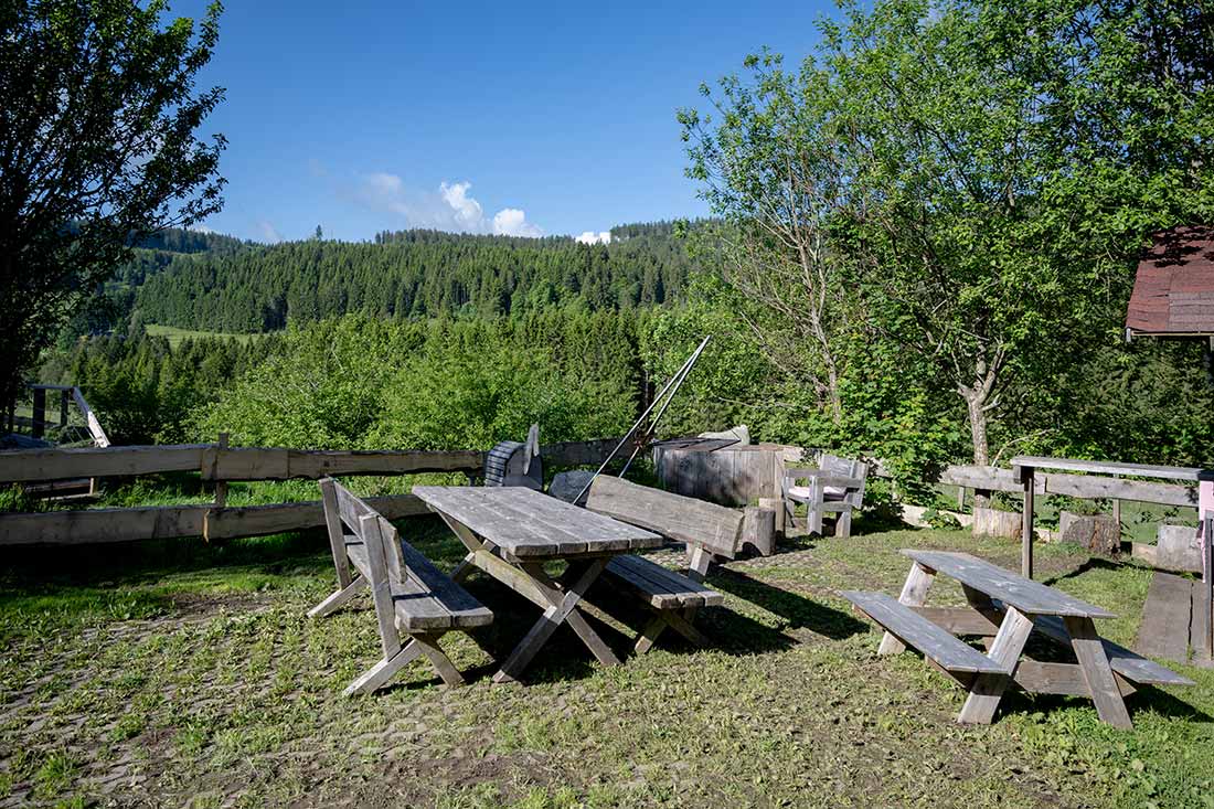 Picknick und Barbecue bei herrlicher Aussicht!
